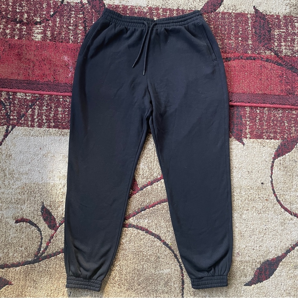 Black women sweatpants H&M size L